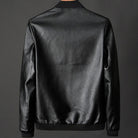 Antonios Leather Baseball Jacket - Antonios