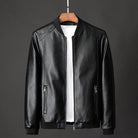 Antonios Leather Baseball Jacket - Antonios