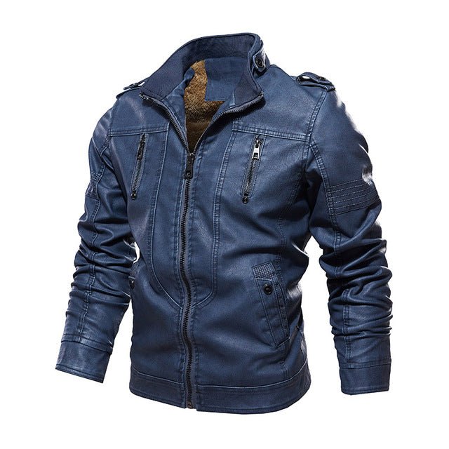 Antonios Leather Italian Jacket - Antonios