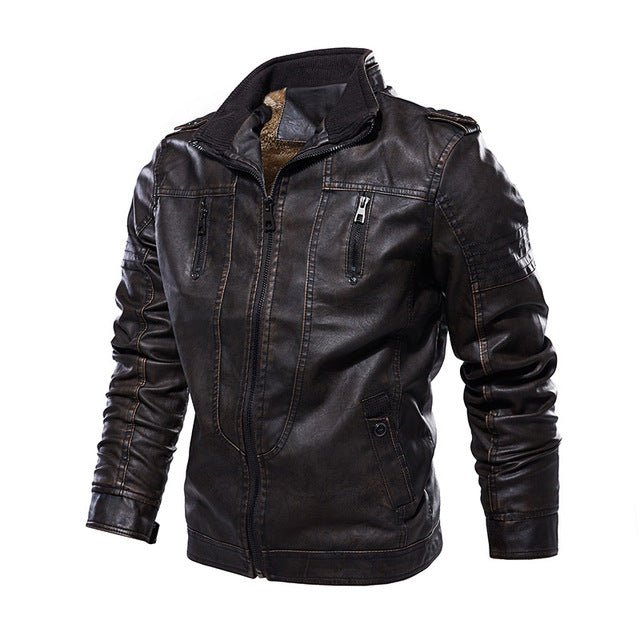 Antonios Leather Italian Jacket - Antonios