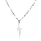 Antonios Light Silver Stainless Steel Necklace Men - Antonios