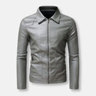 Antonios Loco Leather Slim Fit Jacket - Antonios
