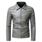 Antonios Loco Leather Slim Fit Jacket - Antonios