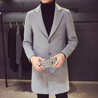 Antonios Long 3 Button Coat Men - Antonios