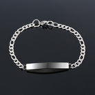 Antonios Minimalist Stainless Steel Bracelet Men - Antonios