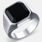 Antonios Modern Stainless Steel Ring Men - Antonios
