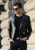 Antonios Motorcycle Leather Jacket - Antonios