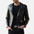 Antonios Motorcycle Leather Jacket - Antonios