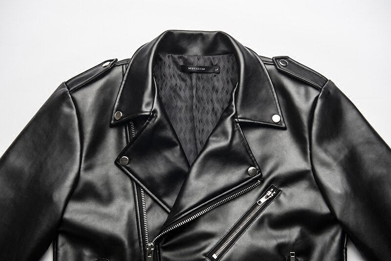 Antonios Motorcycle Leather Jacket - Antonios
