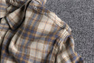 Antonios Retro Plaid Long Sleeve Shirt Men - Antonios