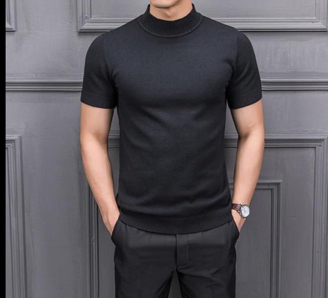 Antonios Semi-High Collar Sweater - Antonios