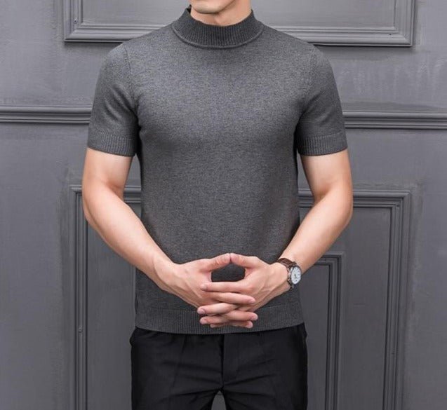Antonios Semi-High Collar Sweater - Antonios
