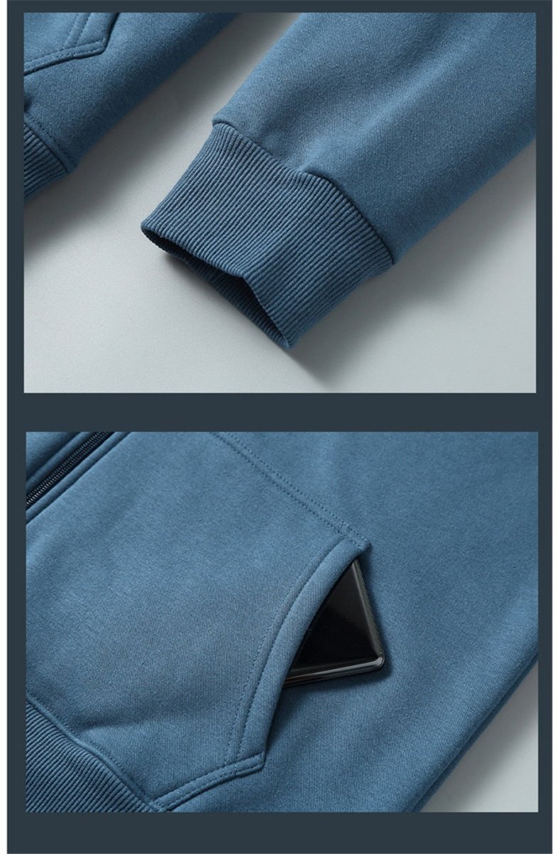 Antonios Solid Hooded Jacket Men - Antonios