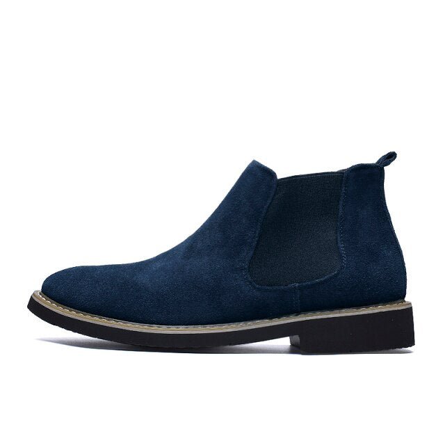 Antonios Suede Genuine Leather Boots Men - Antonios