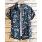 Antonios Summer Floral Print Shirt Men - Antonios