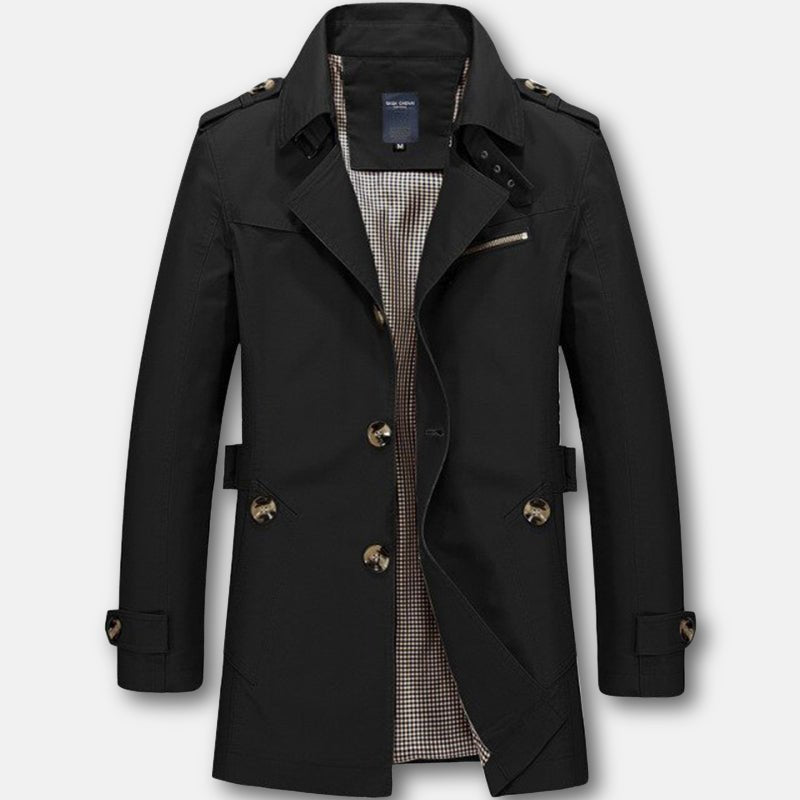 Antonios Vintage Long Coat Men - Antonios