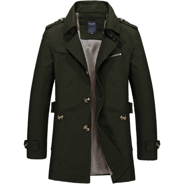 Antonios Vintage Long Coat Men - Antonios