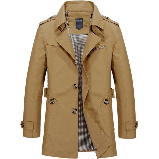Antonios Vintage Long Coat Men - Antonios