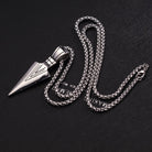 Antonios Vintage Stainless Steel Necklace Men - Antonios