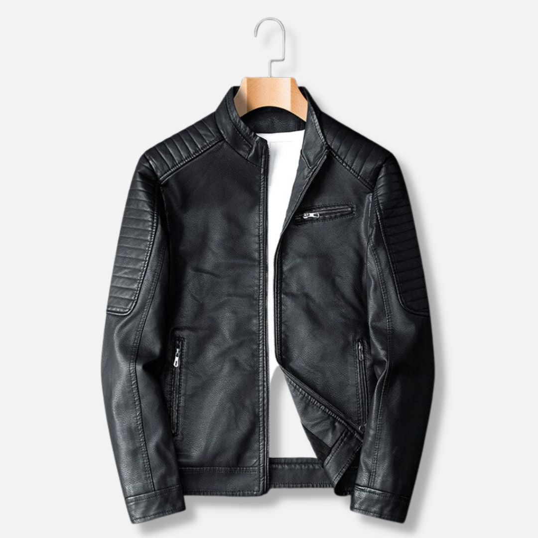 Antonios Winter Leather Jacket - Antonios