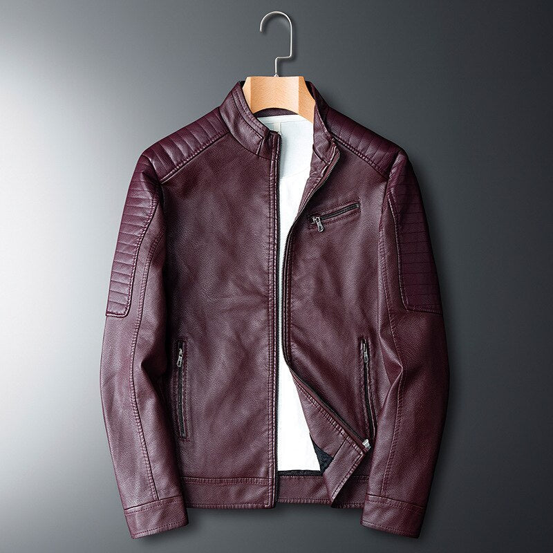 Antonios Winter Leather Jacket - Antonios