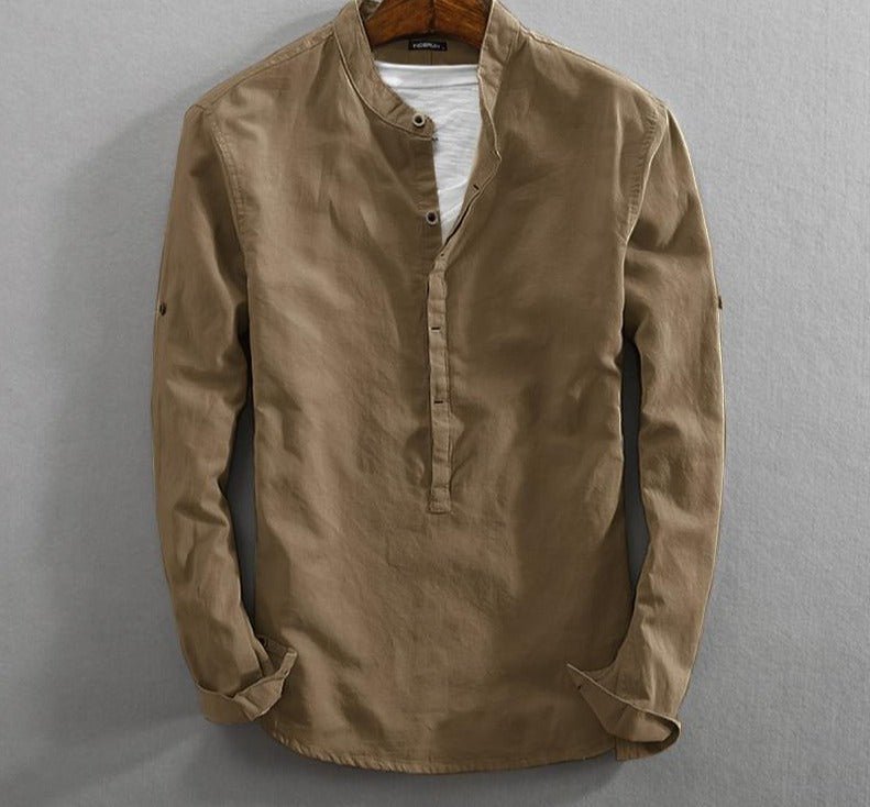 AntoniosClothing Casual Long - Sleeve Shirt for men - Antonios