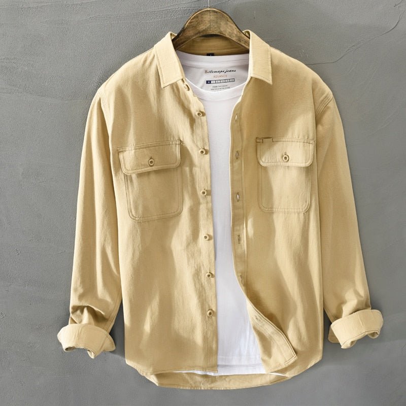 AntoniosClothing Cotton Long Sleeve Shirt - Antonios