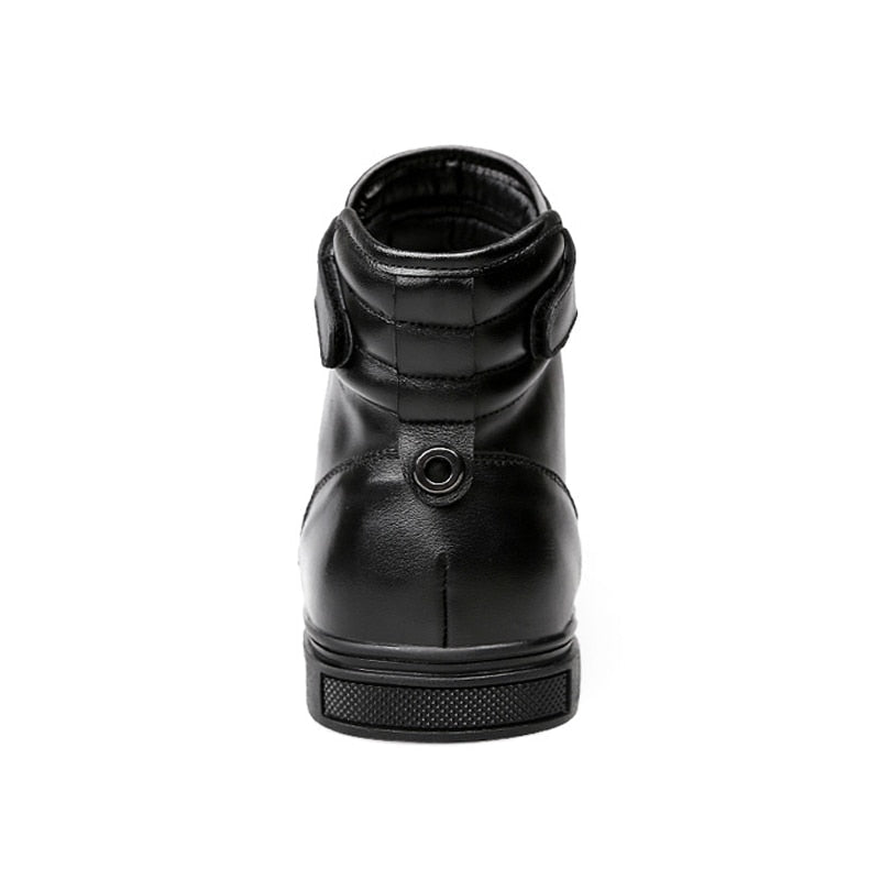 AntoniosClothing Genuine Leather Black High - Shoes - Antonios