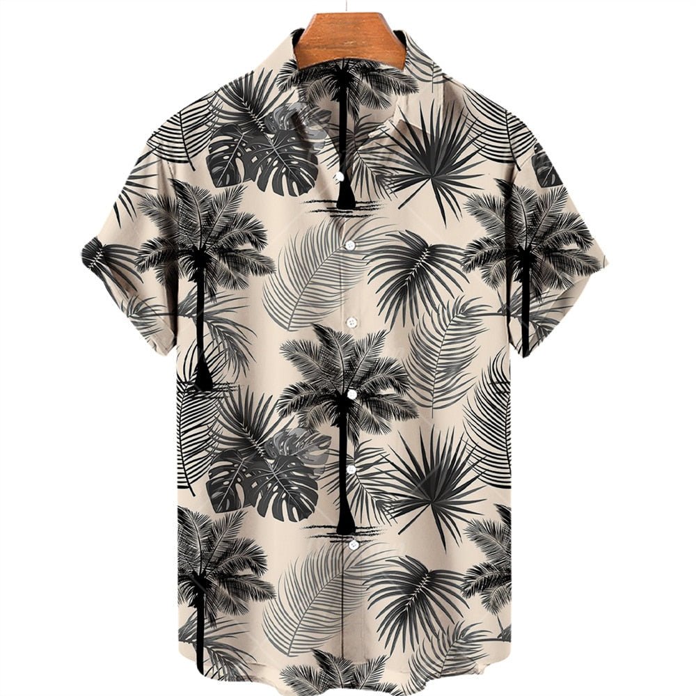 AntoniosClothing Hawaiian Summer Short - Sleeve Shirt - Antonios