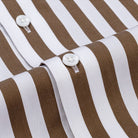 AntoniosClothing Striped Office Long - Sleeve Shirt - Antonios