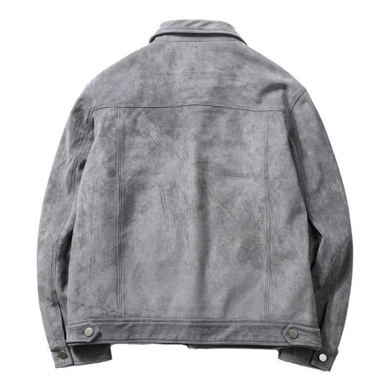 AntoniosClothing Suede Leather Jacket - Antonios