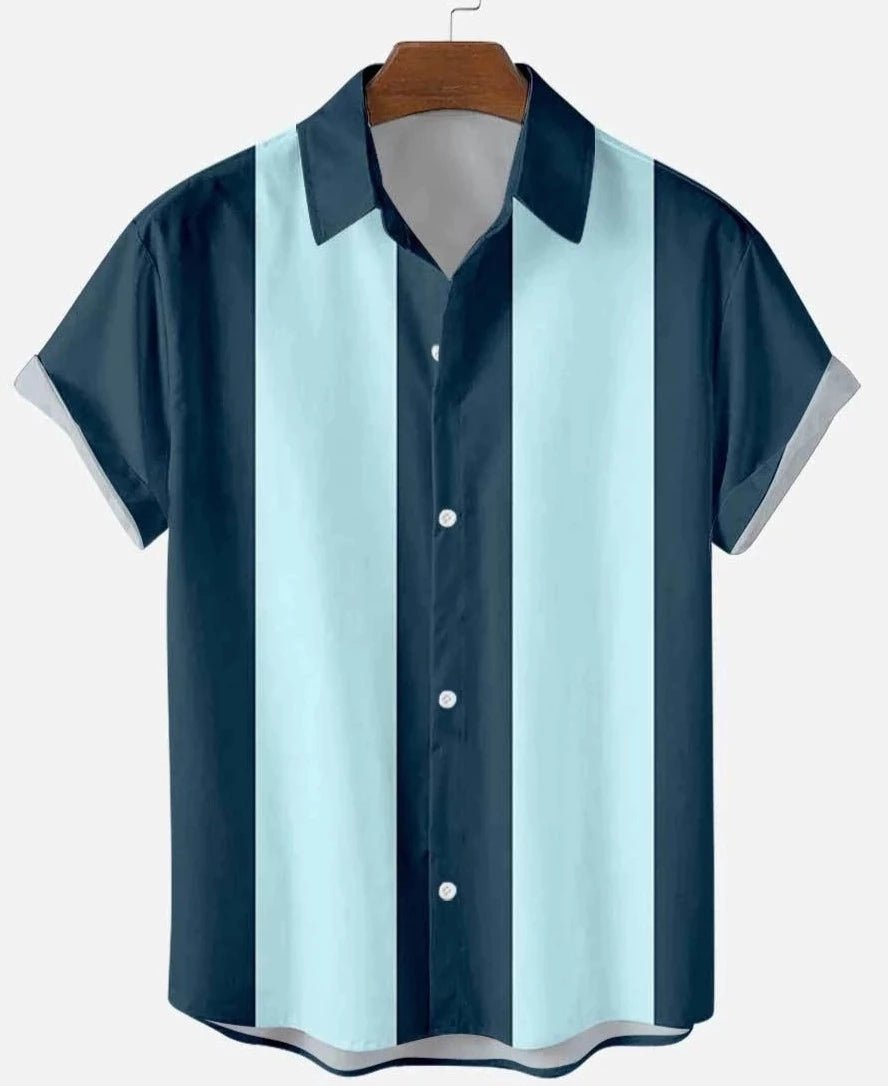 AntoniosClothing Summer Striped Casual Shirt - Antonios