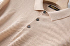 Business Knitting Polo Short Sleeve T-shirt Man - Antonios