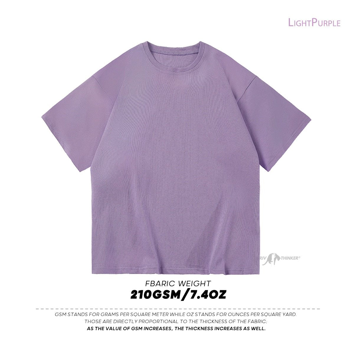 Casual Oversized Heavy Cotton t-shirt - Antonios