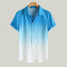 Gradient Cotton Loose Shirt - Antonios