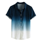 Gradient Cotton Loose Shirt - Antonios