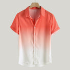 Gradient Cotton Loose Shirt - Antonios