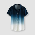 Gradient Cotton Loose Shirt - Antonios