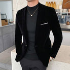Italy Velvet Blazer - Antonios