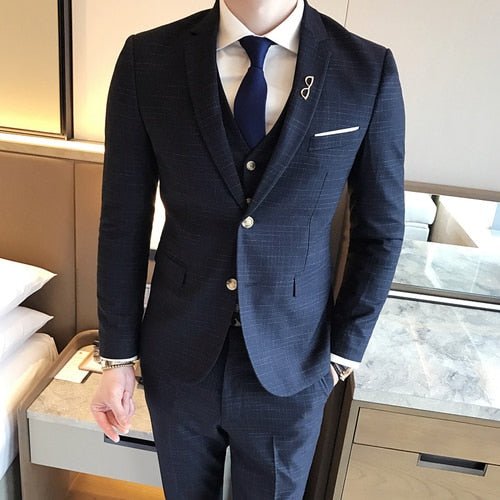Jack Office Gentleman Suit (3 Pieces) - Antonios