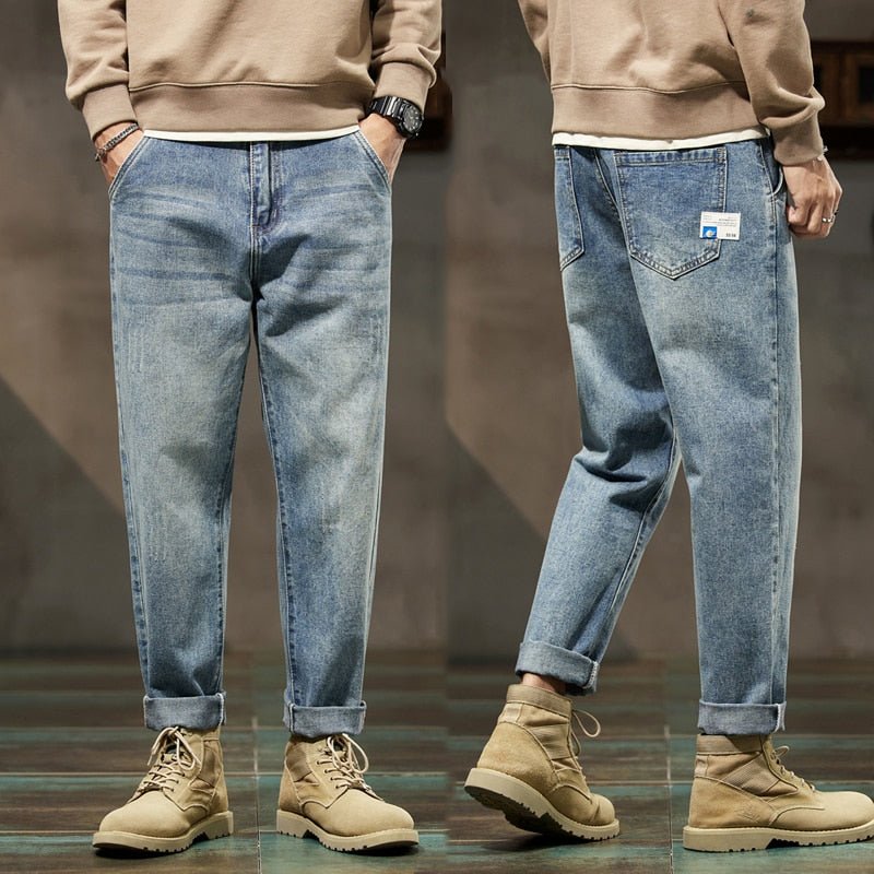 Loose Fit Streetwear Jeans - Antonios