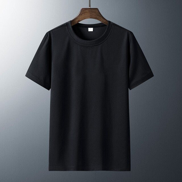 black t-shirt cotton for men