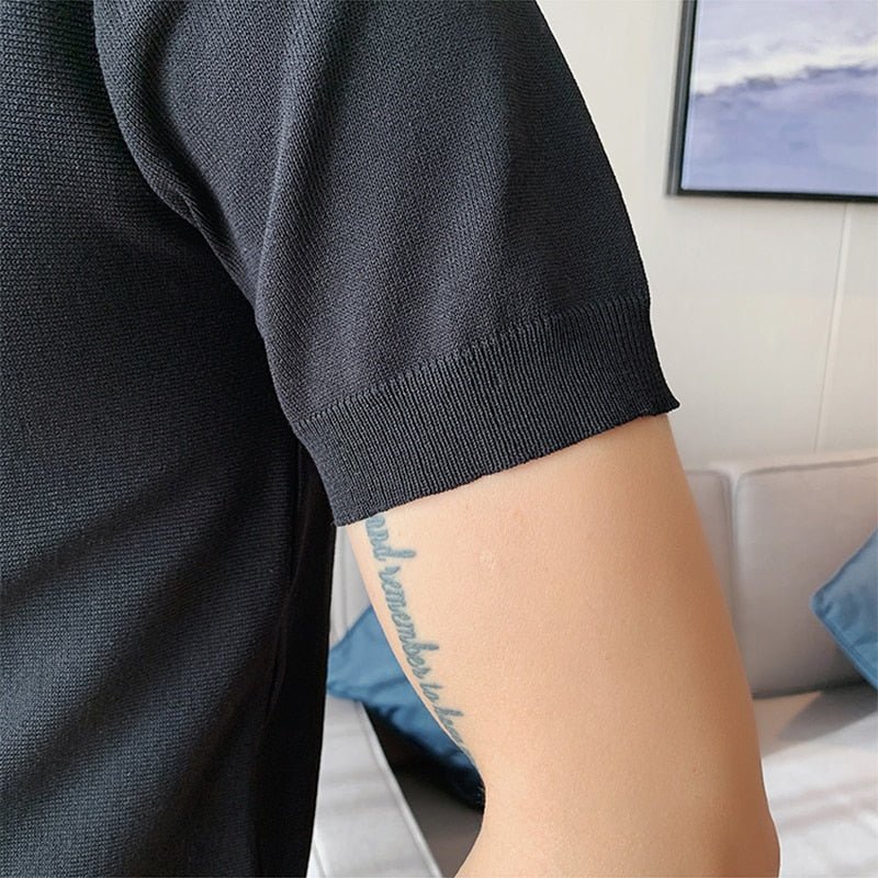 Summer Striped Polo Shirt - Antonios